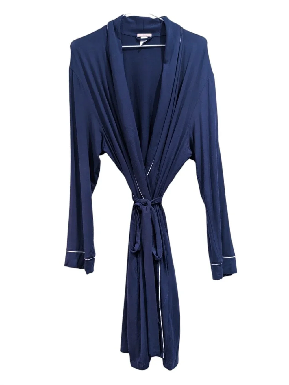 EBERJEY William TENCEL Modal Robe Men’s SIZE Large True Navy